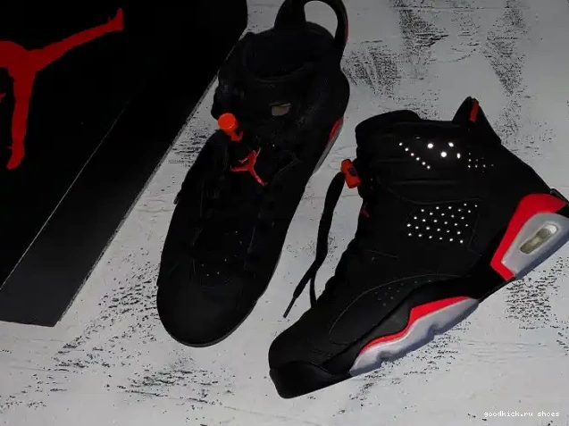 Cheap 384664-060 Infrared 6 Black Air OG Retro Jordan 0609